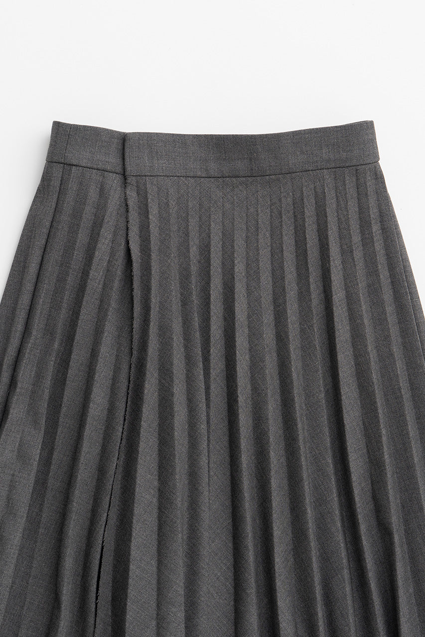 Random Pleated Wrap Skirt - 2026AUTUMN