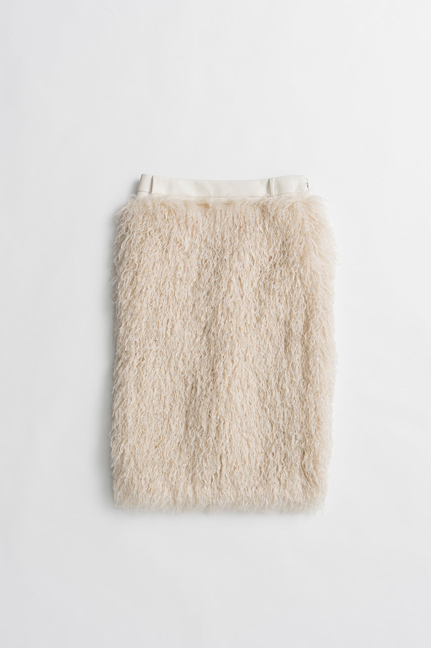 Docking Fur Skirt - 2026AUTUMN