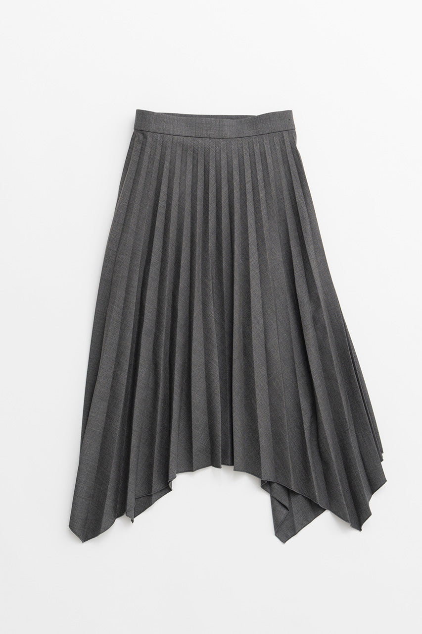Random Pleated Wrap Skirt - 2026AUTUMN