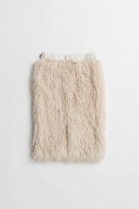 Docking Fur Skirt - 2026AUTUMN