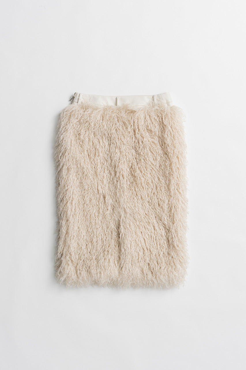 Docking Fur Skirt - 2026AUTUMN