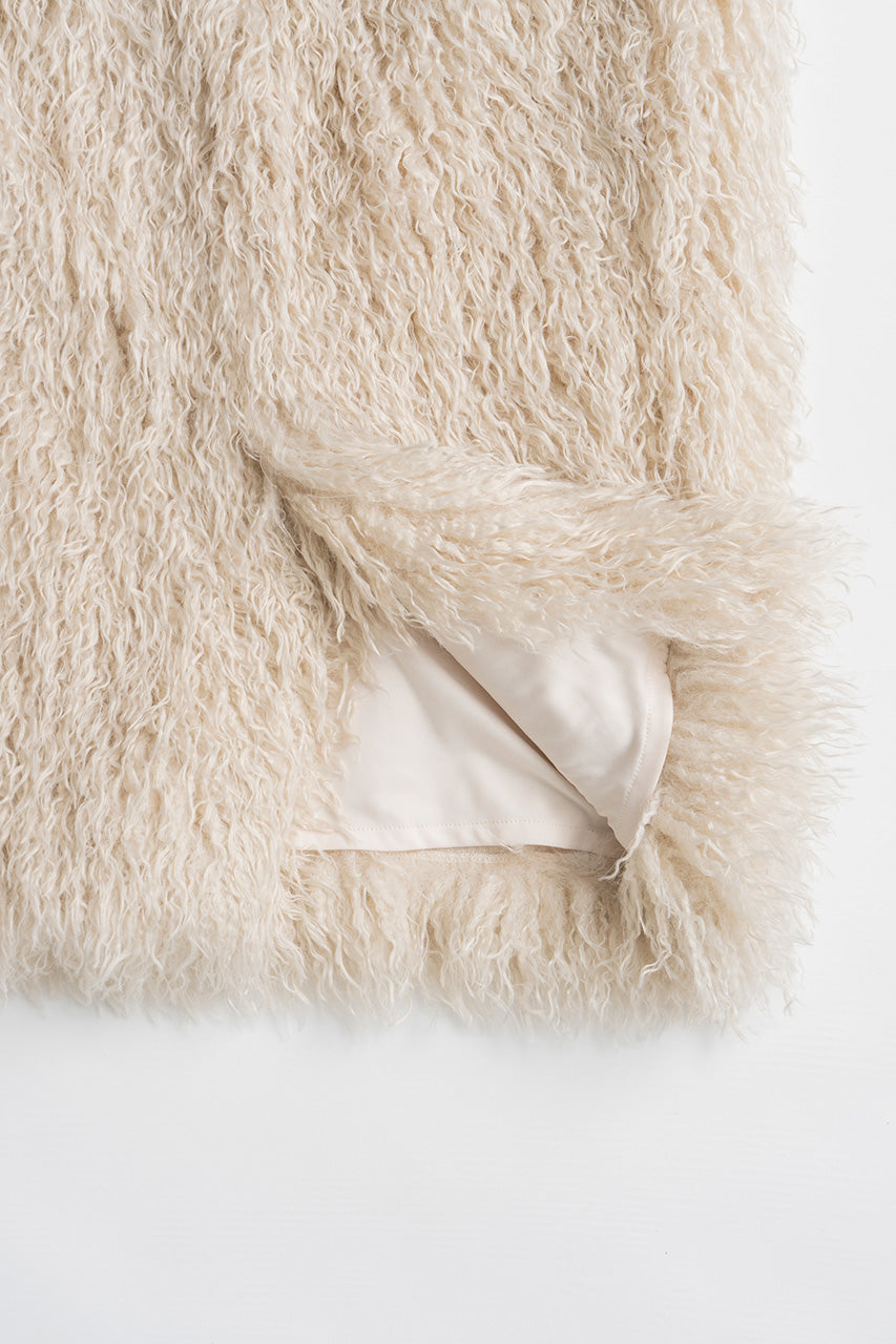 Docking Fur Skirt - 2026AUTUMN