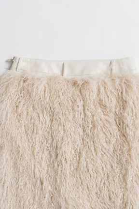 Docking Fur Skirt - 2026AUTUMN