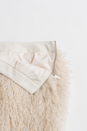 Docking Fur Skirt - 2026AUTUMN