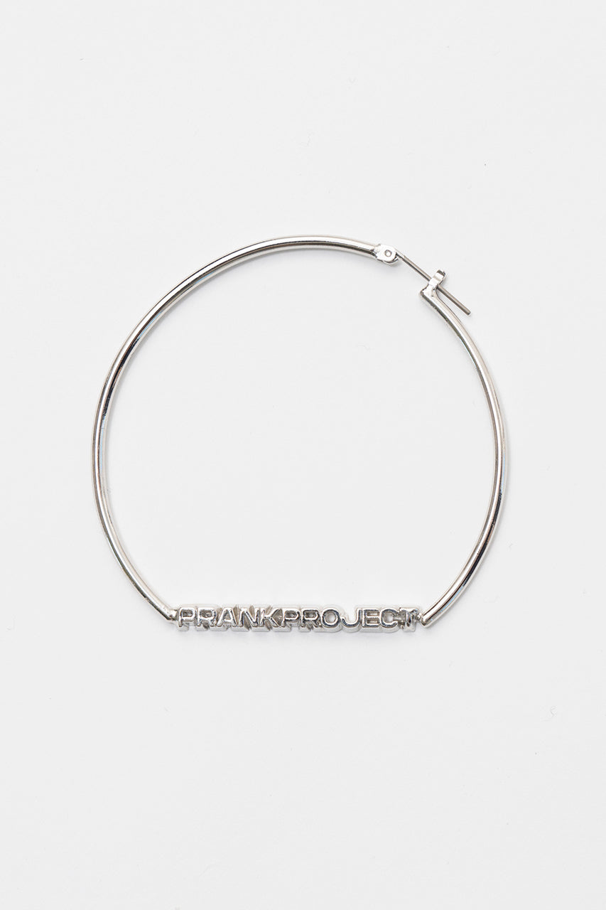 【25 SPRING PRE ORDER】Logo Hoop Earrings