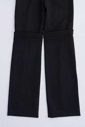Open Knee Tailored Trousers
