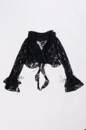 【24SPRING PRE ORDER】Lace Ruffled Blouse