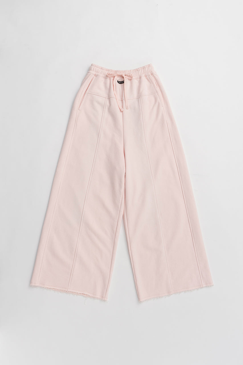 Peach Wide Sweat Pants - 2026 SPRING