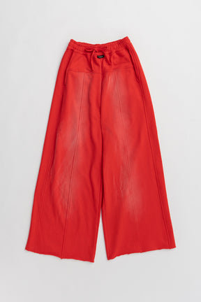 Peach Wide Sweat Pants - 2026 SPRING