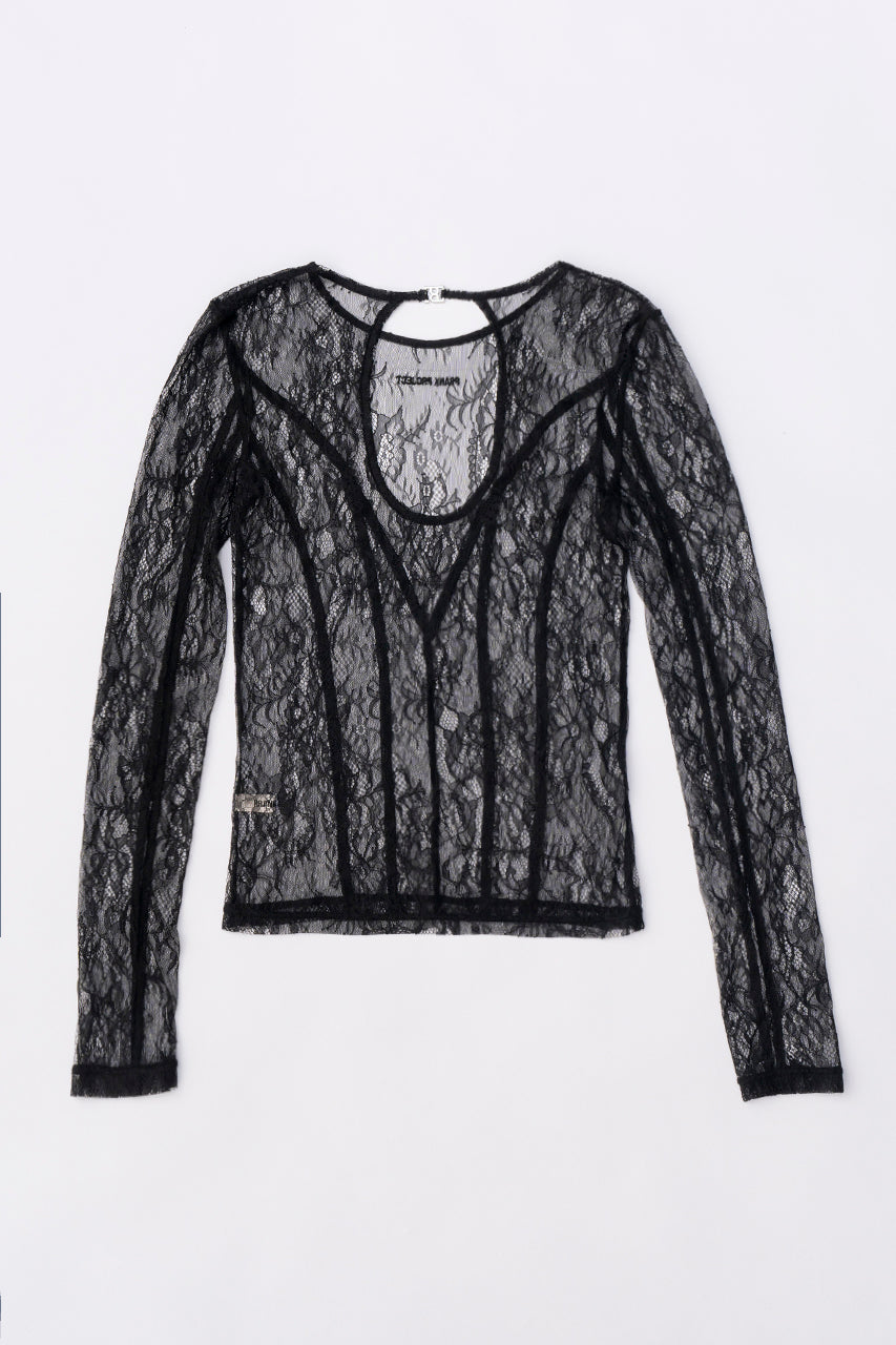 Back Open Lace Top