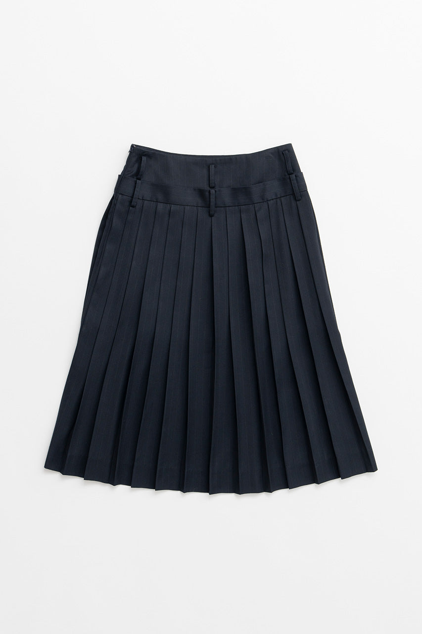 Double-Waist Pleated Skirt - 2026AUTUMN