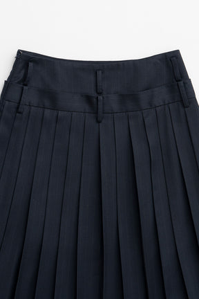 Double-Waist Pleated Skirt - 2026AUTUMN