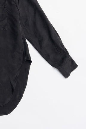 Feather Collar Shirt - 2025 AUTUMN