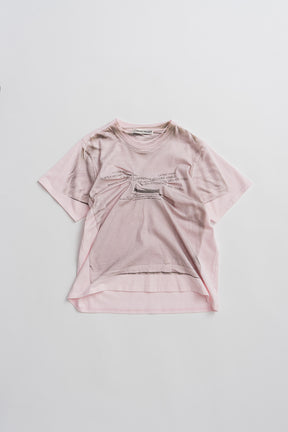 Fake Print Random Tack T-Shirt - 26SUMMER 2nd