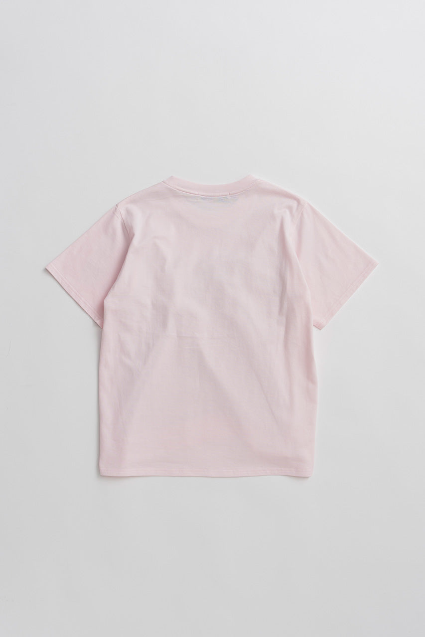 Fake Print Random Tack T-Shirt - 26SUMMER 2nd