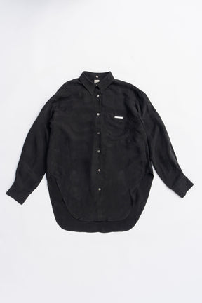 Feather Collar Shirt - 2025 AUTUMN