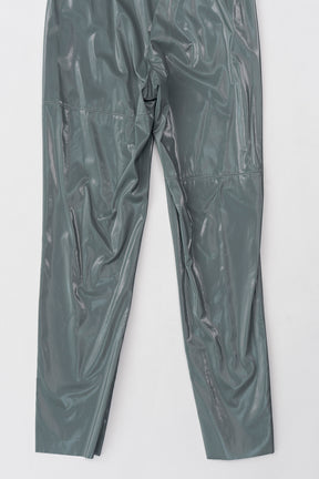 【SALE】Leather Like Slim Pants