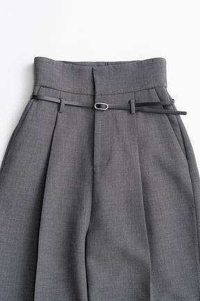 Belted Slacks - 2026AUTUMN