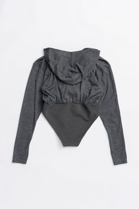 Cache-coeur hooded bodysuit - 2025 AUTUMN