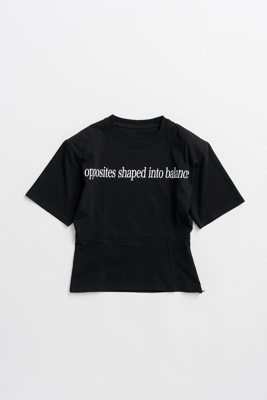 Shoulder Pad Logo T-Shirt - 26SUMMER 2nd