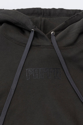 【SALE】FAITH Damaged Hoodie