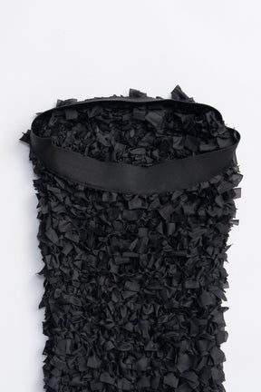 Tape Ribbon Midi Skirt - 2025 AUTUMN