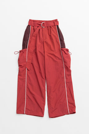 Belted Track Pants - 2026AUTUMN