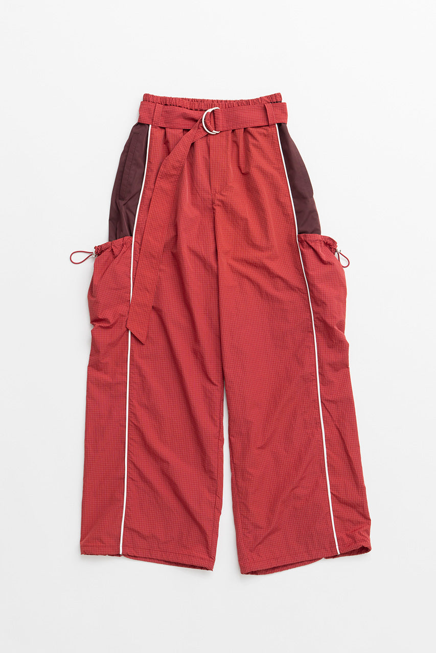 Belted Track Pants - 2026AUTUMN