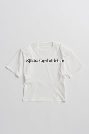 Shoulder Pad Logo T-Shirt - 26SUMMER 2nd