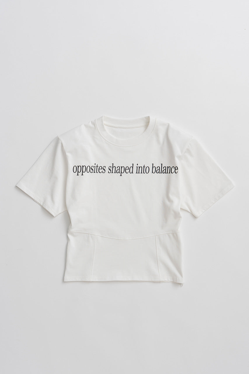 Shoulder Pad Logo T-Shirt - 26SUMMER 2nd