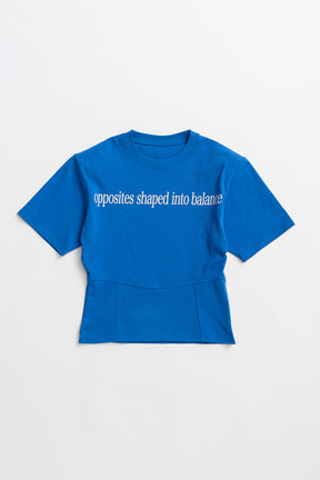 Shoulder Pad Logo T-Shirt - 26SUMMER 2nd