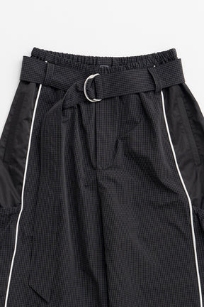 Belted Track Pants - 2026AUTUMN