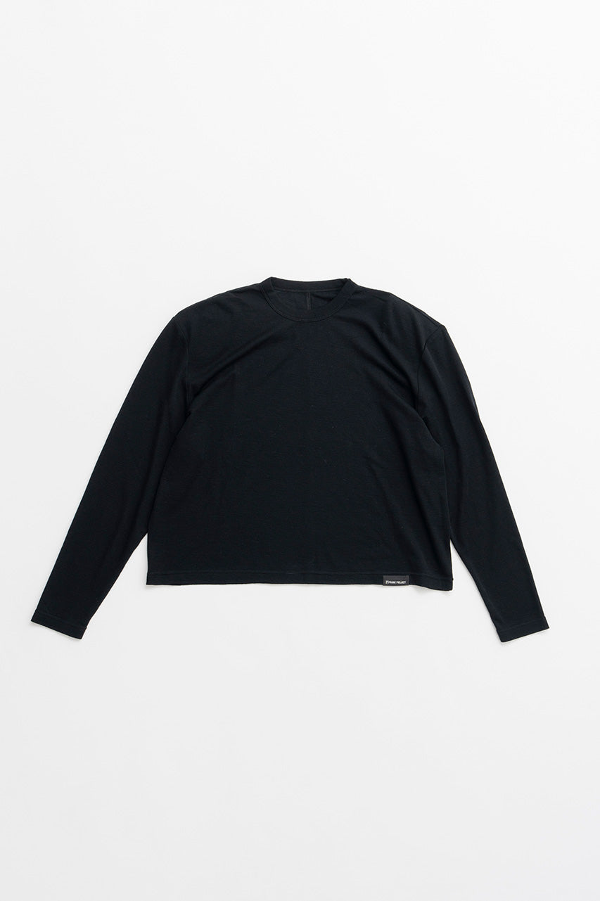 Wool Shoulder Pad Top - 2026AUTUMN