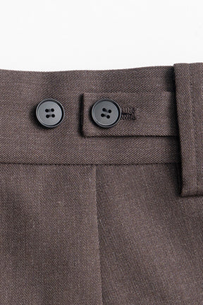 Worsted Crease Pants - 2026AUTUMN