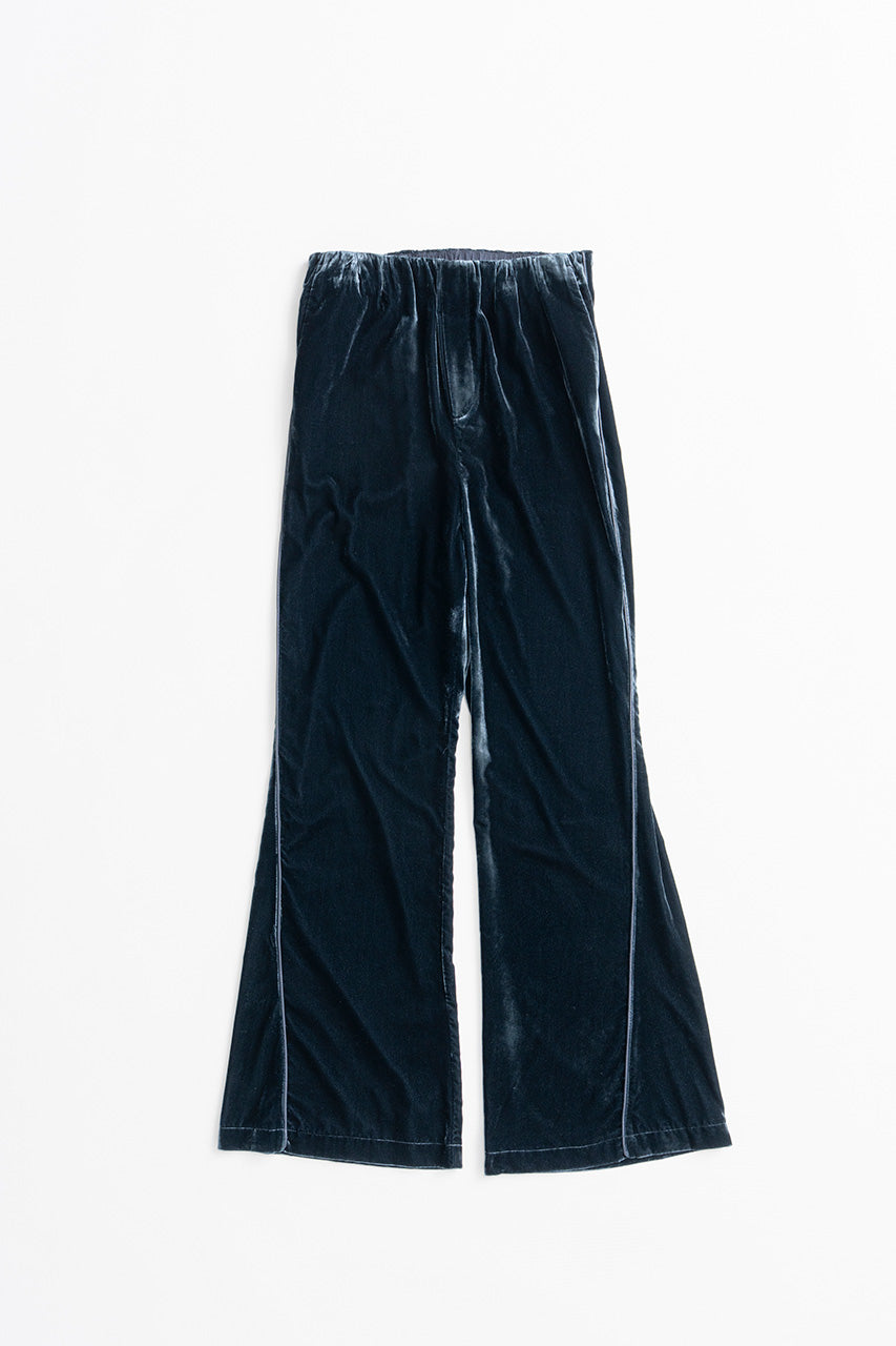 Layered Velour Pants - 2026AUTUMN