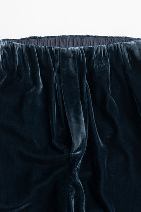 Layered Velour Pants - 2026AUTUMN