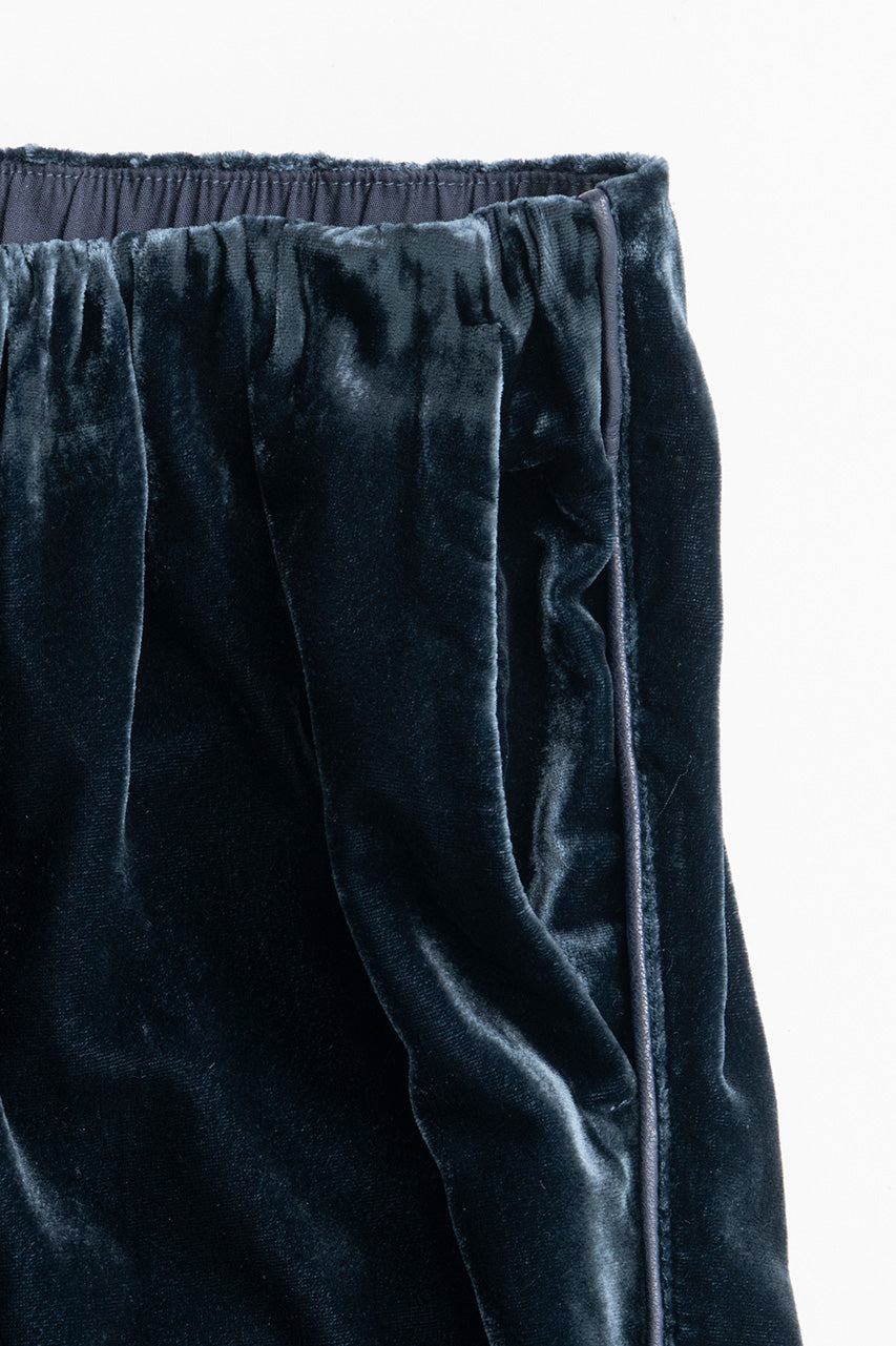 Layered Velour Pants - 2026AUTUMN