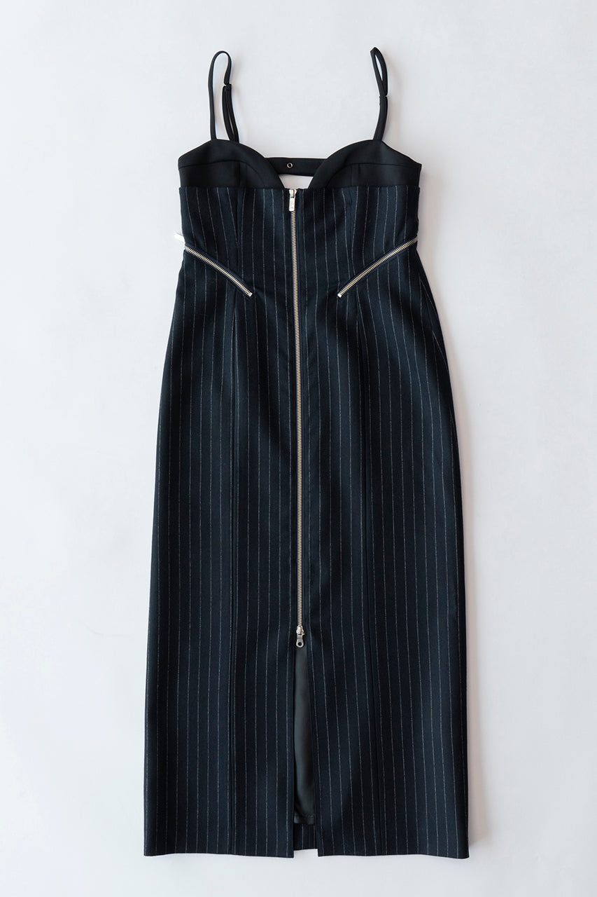 【PRE ORDER】Tweed Zip Dress