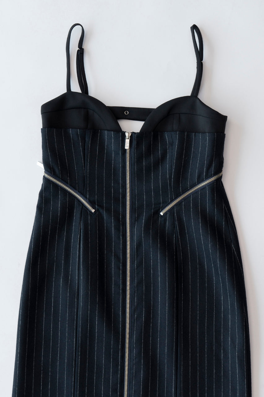 【SALE】Tweed Zip Dress