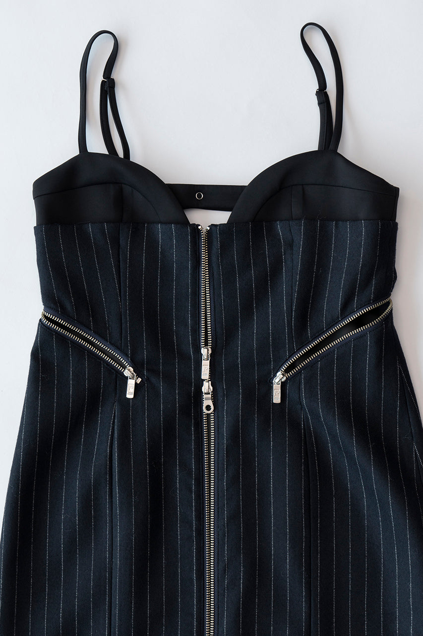 【PRE ORDER】Tweed Zip Dress