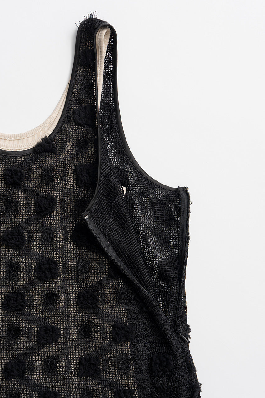 Flower Mesh Layer Tank - 26SUMMER 2nd