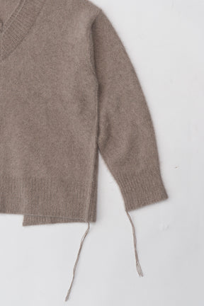 [Weboff Part number] FOX OVER KNIT TOP