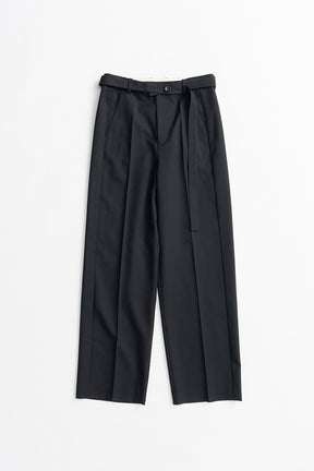 Belt Combination Slim Straight Slacks - 2026AUTUMN