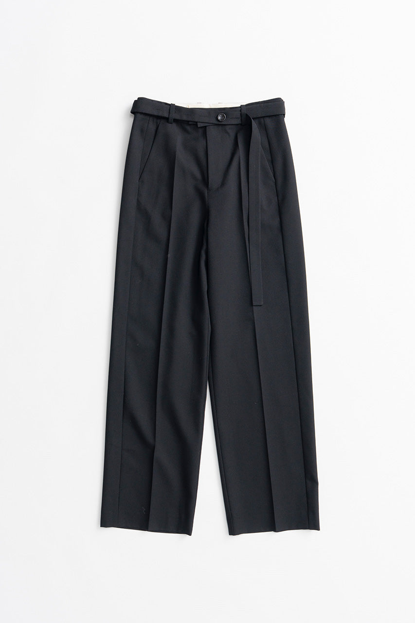 Belt Combination Slim Straight Slacks - 2026AUTUMN