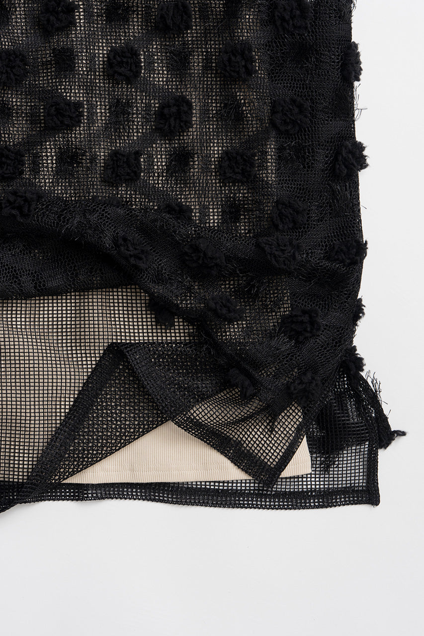 Flower Mesh Layer Tank - 26SUMMER 2nd
