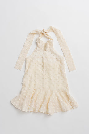 Dot Jacquard High-Neck Tunic - 26SUMMER 2nd