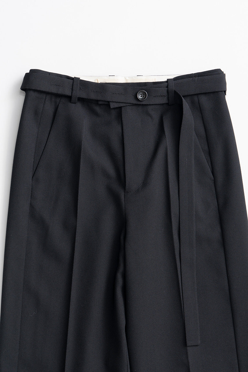 Belt Combination Slim Straight Slacks - 2026AUTUMN