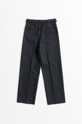 Belt Combination Slim Straight Slacks - 2026AUTUMN