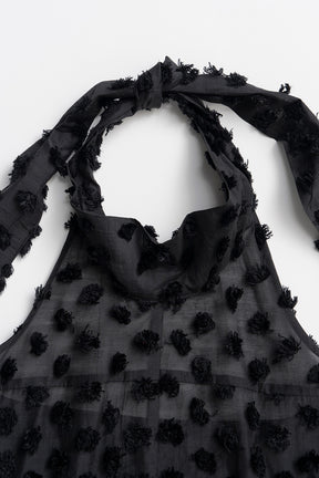 Dot Jacquard High-Neck Tunic - 26SUMMER 2nd