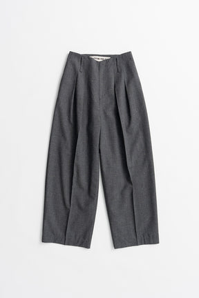 Silk Nep Cocoon Pants - 2026AUTUMN